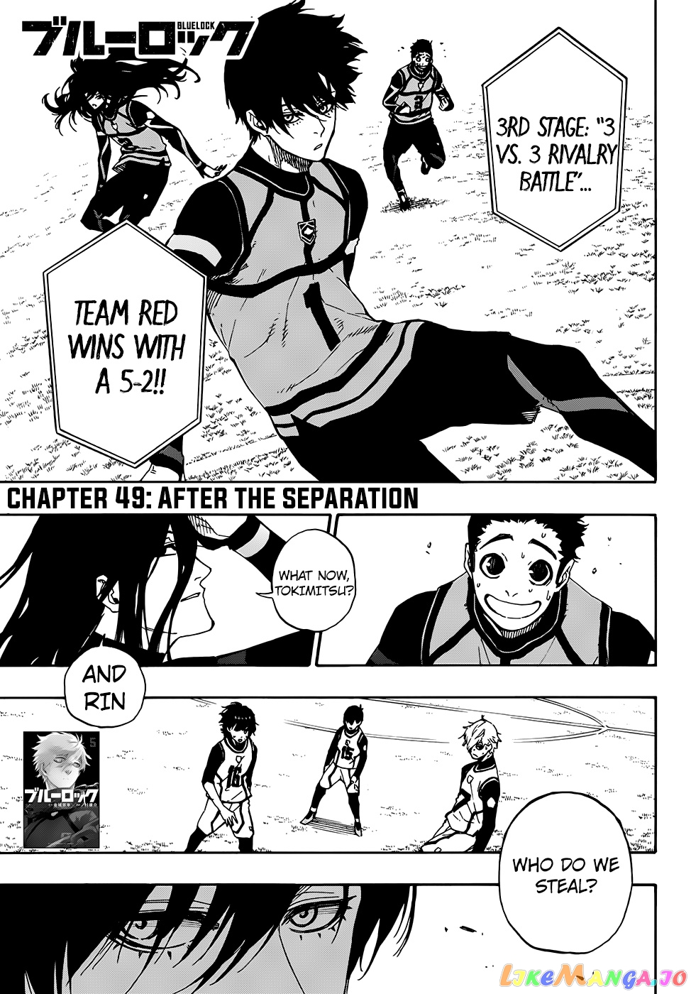 Blue Lock Chapter 49 image 01